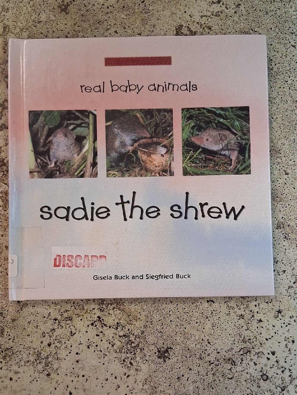 Real Baby Animals Sadie The Shrew By Gisela Buck Children's Science Book
